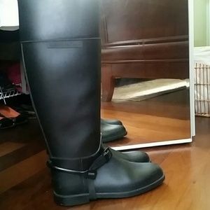 Givenchy Knee High Rain Boots (Size 9)